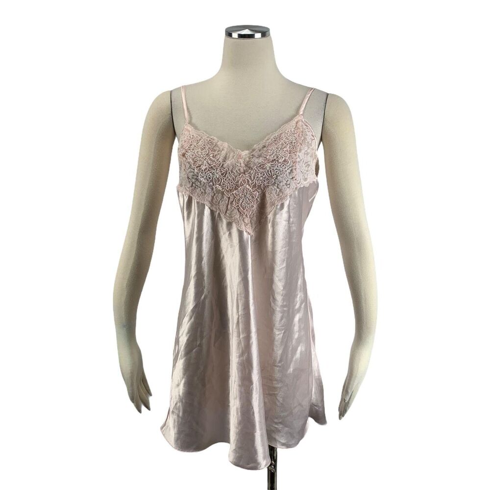 Inner Most Medium Nightie Gown Pink Lace Beading Honeymoon Sexy Intimate chemise